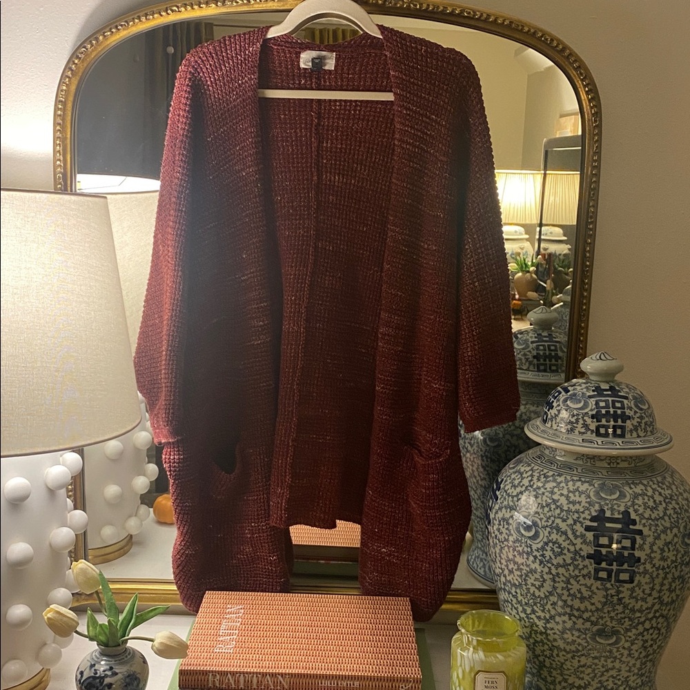 Universal Thread Maroon Cardigan